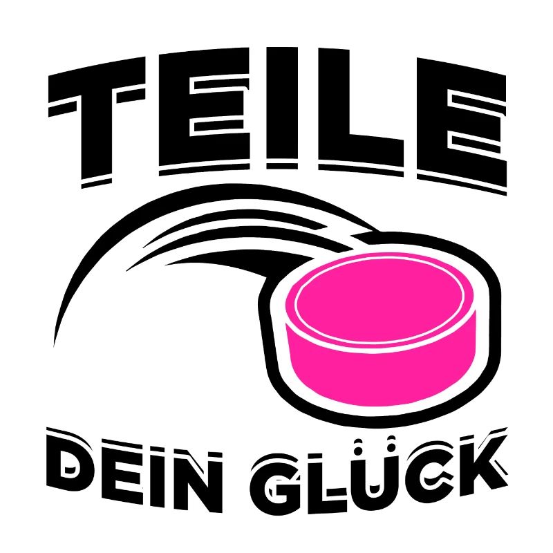 Teile dein Glück Druff Druffie Techno Geschenkidee