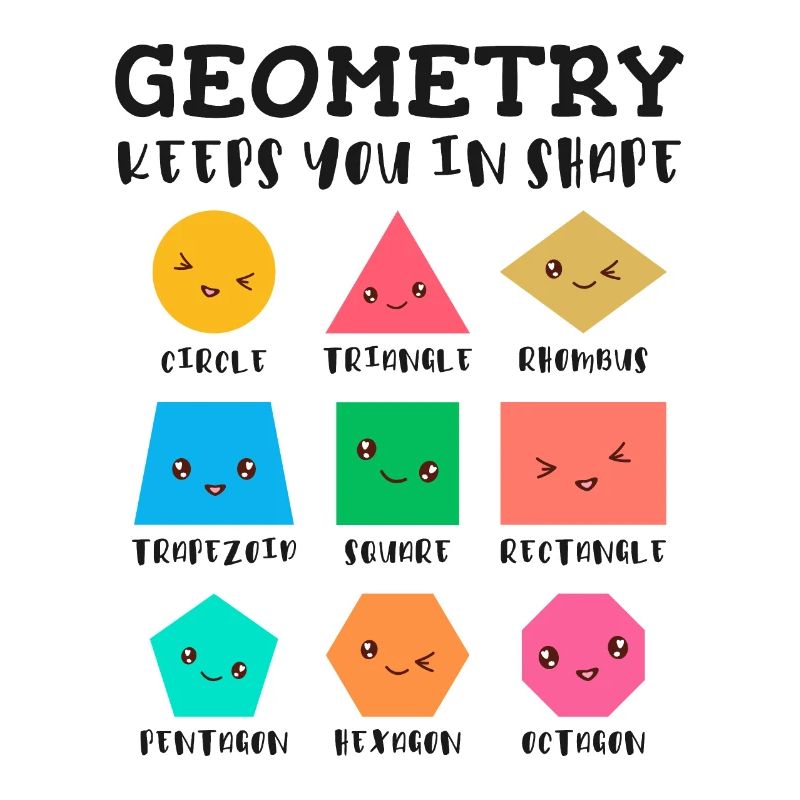 Geometry keeps you in shape, geometric shapes
