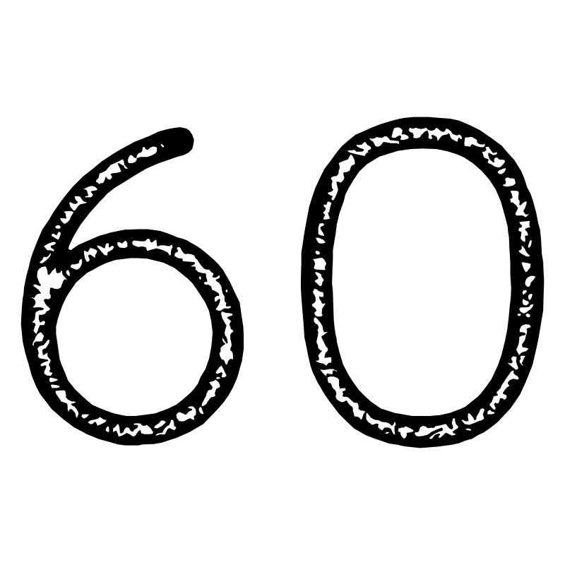 60 - Numéro - Anniversaire