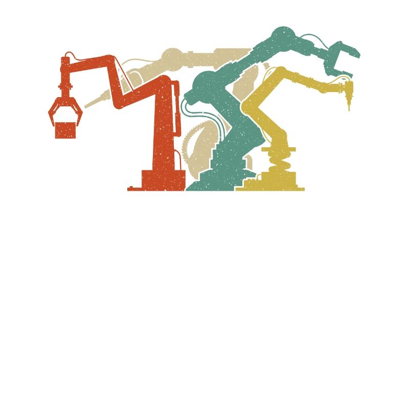 Robot Robotics Engineer Retro