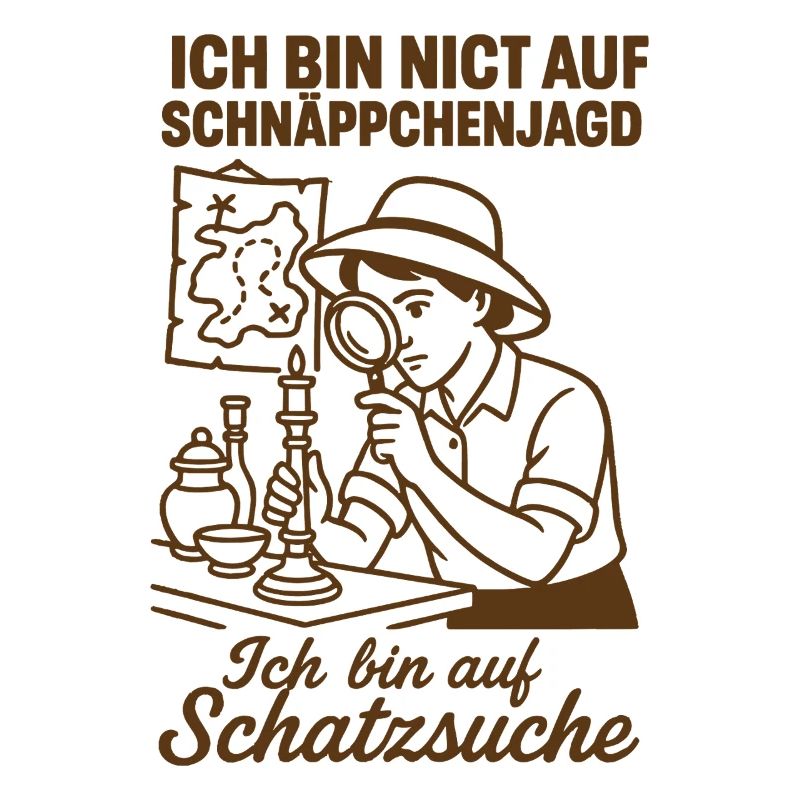 Ich Bin Nicht Auf Schnäppchenjagd Schatzsuche