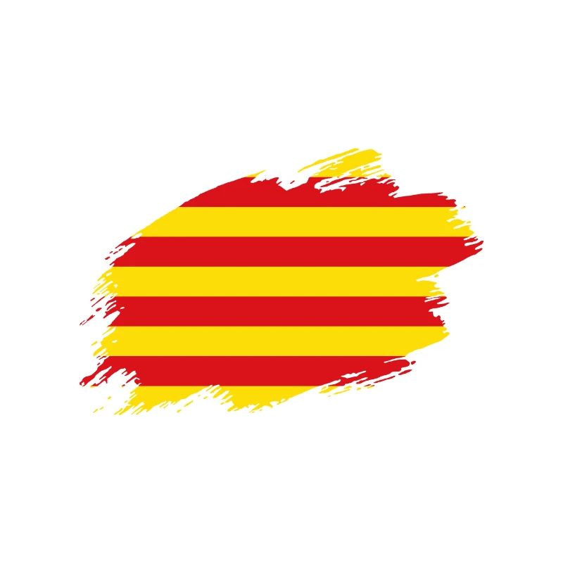 Drapeau de la Catalogne drapeau catalan