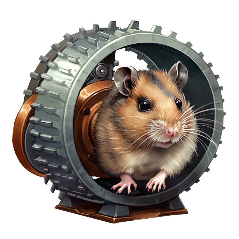 Roue de hamster – proposition pour la transition énergétique