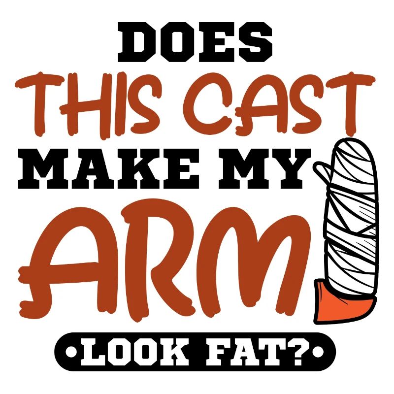 Does this cast make my arm look fat