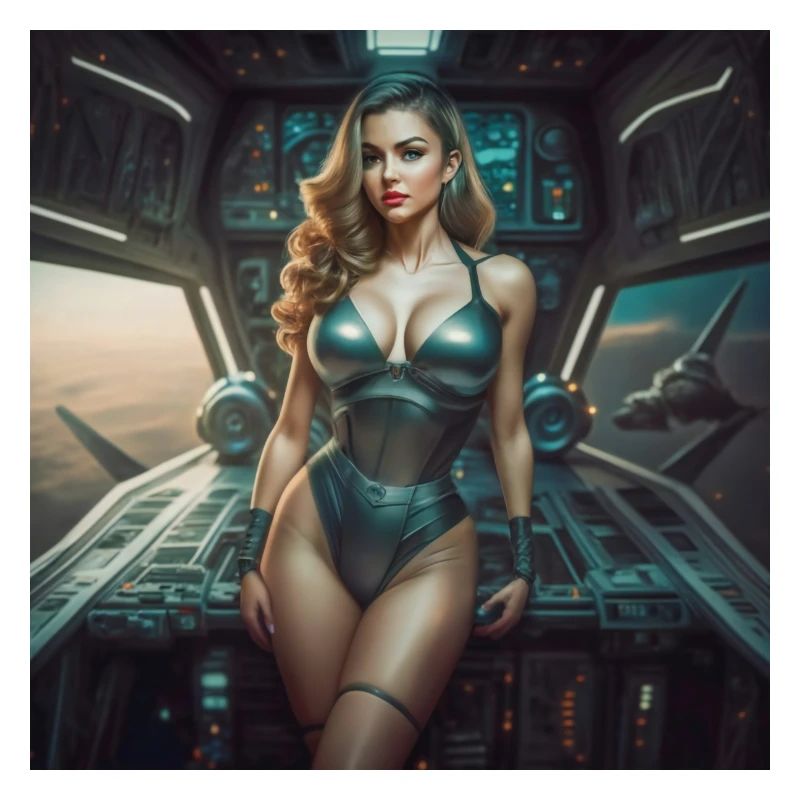 Space Pin-up