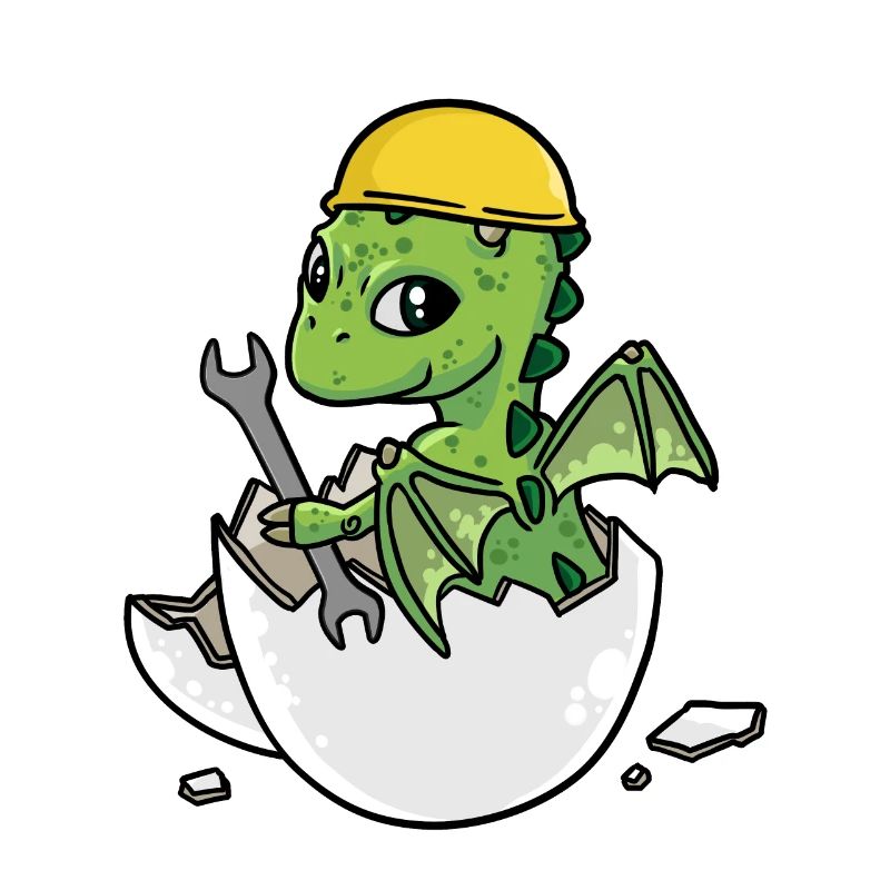 Dino Craftsman Eggshell Tool Car Workshop