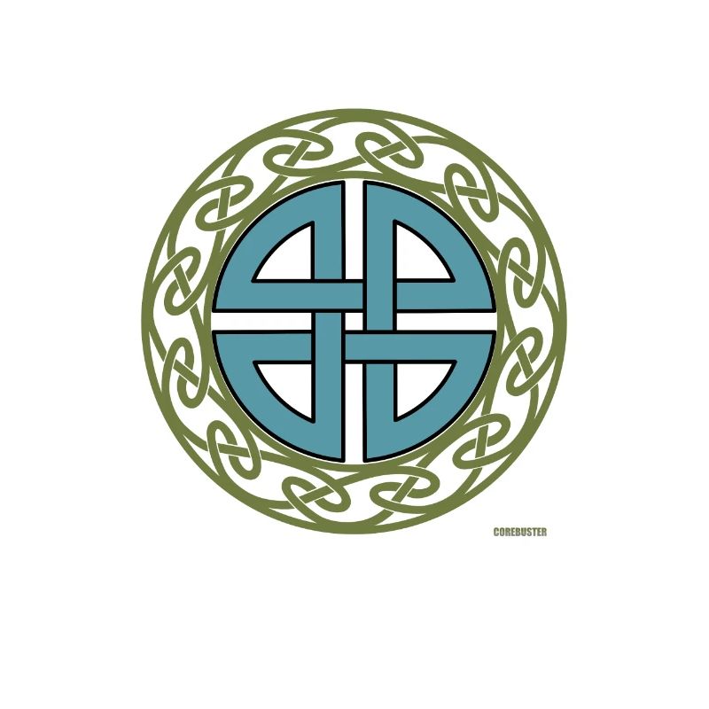Celtic shield knot Thor protective symbol
