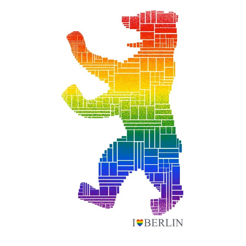 Berliner Bär - I Love Berlin - Pride Edition