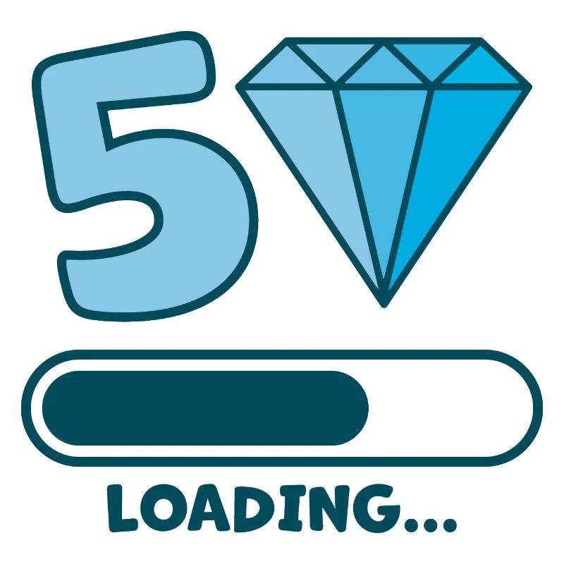 50. Geburtstag Loading Ladebalken