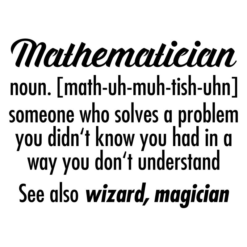 Mathematician - Definition