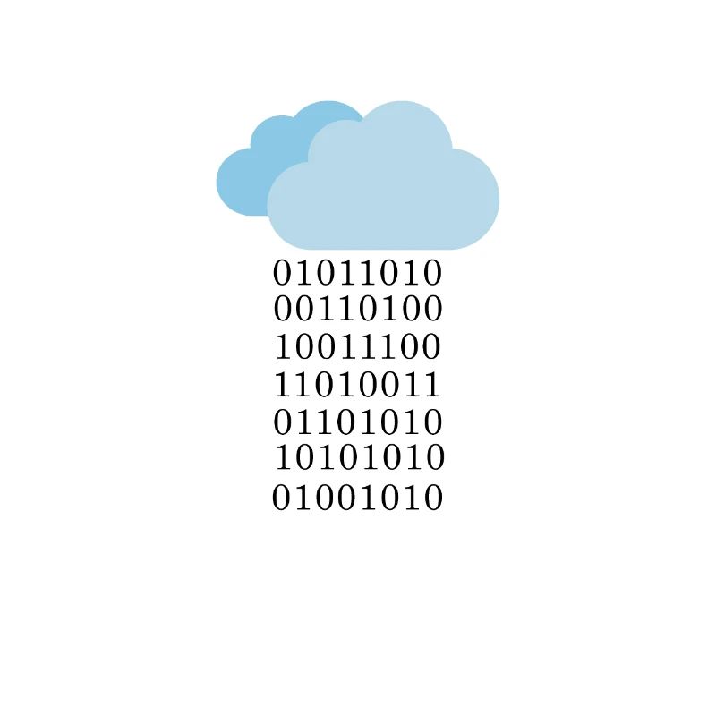 Programmierer Binärwolke