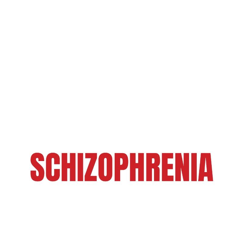 Sensibilisation à la schizophrénie TShirt Design Writing