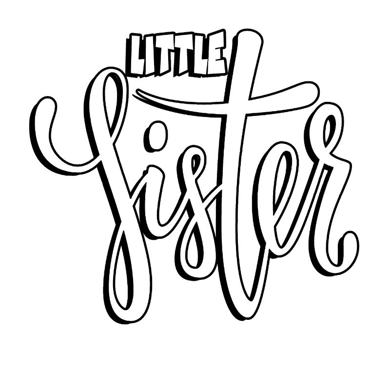 kleine Schwester / Schwester