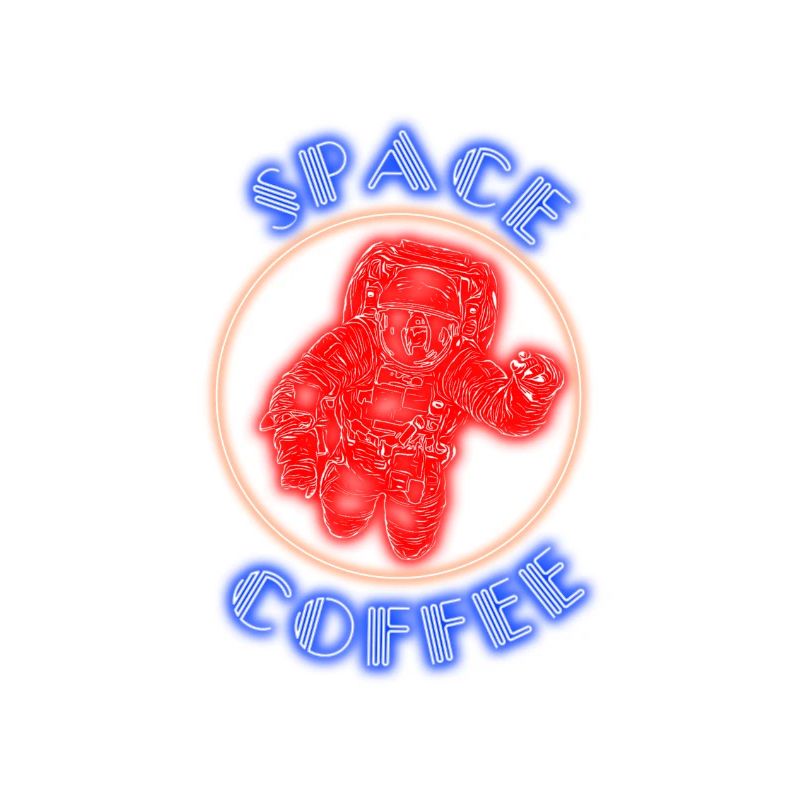 Space Coffee Motif Gift Idea Astronaut Gaming