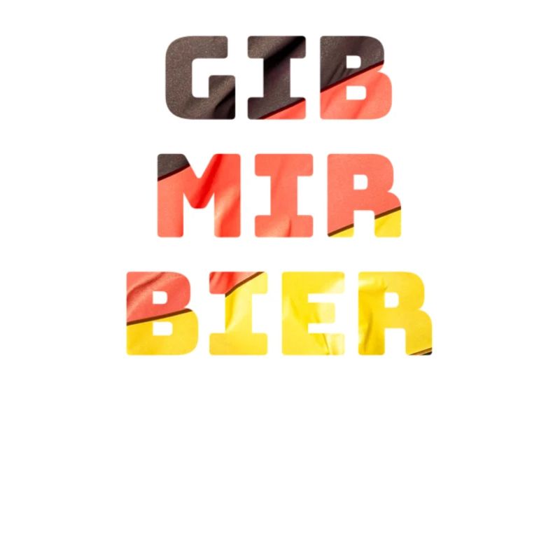 Bier Deutschland Flagge Urlaub Geschenk