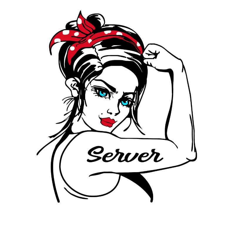 Server Rosie The Riveter