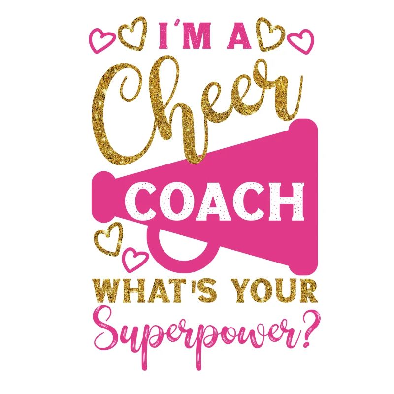 Cheer Cheerleading Coach I'M A