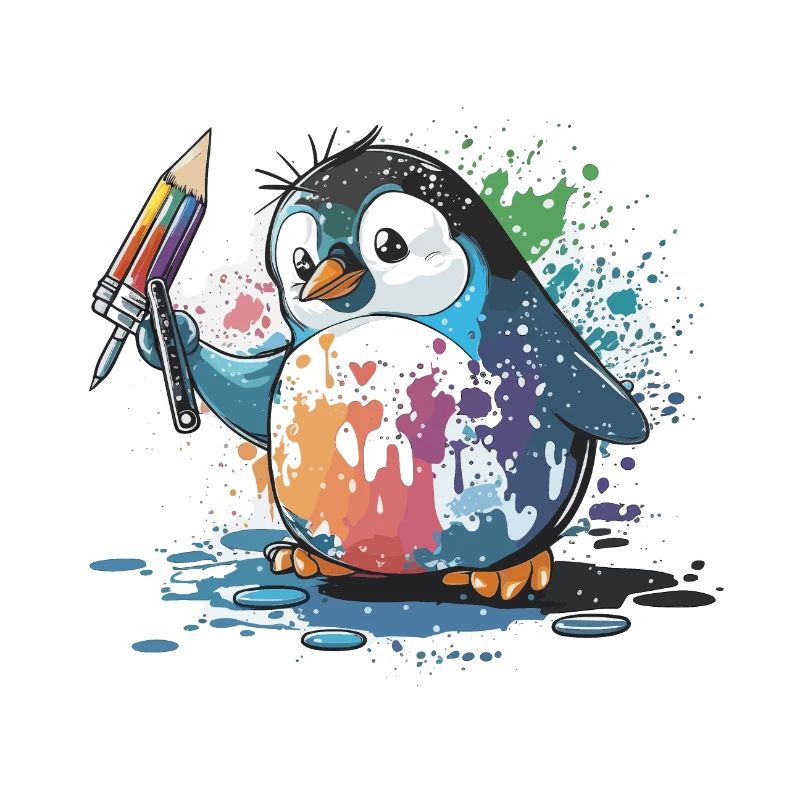 Pinguin-Palette
