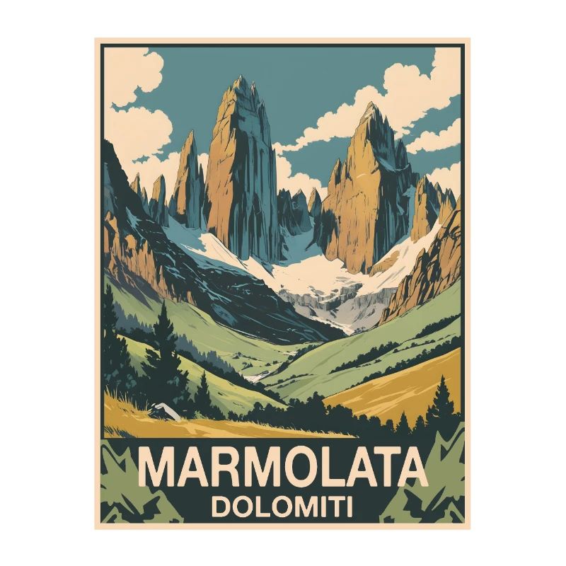 Marmolata Dolomiten