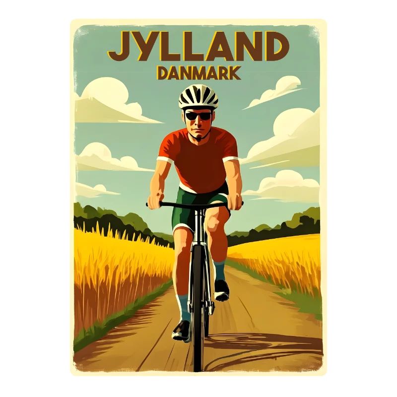 Jylland Cyclist Danemark