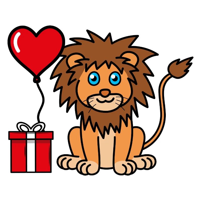 Löwe - Geschenkidee - Valentinstag 2023 Geschenk