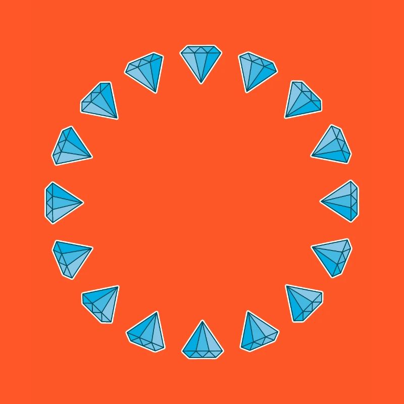 Diamond Pattern Circle