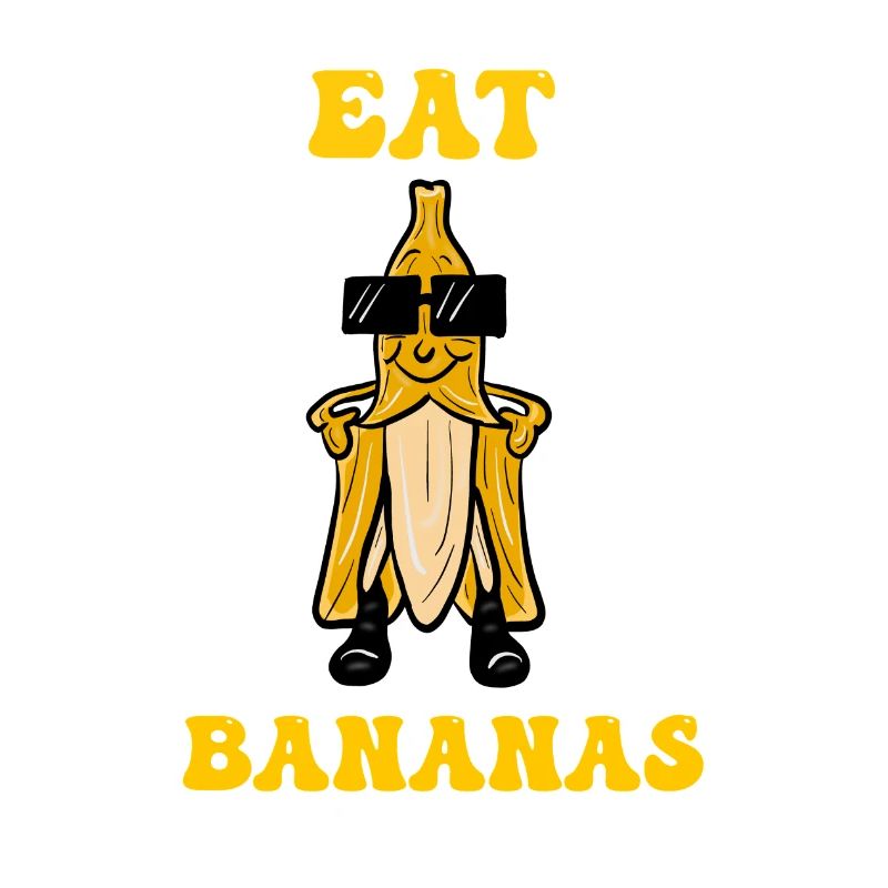 Bananen essen – ein lustiges Thema