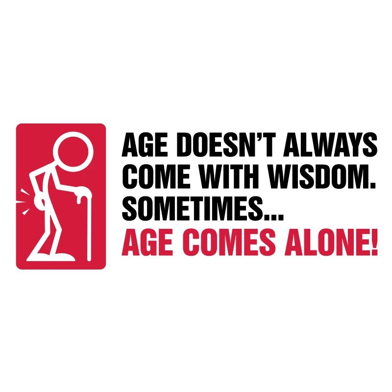 With age comes mostly only age