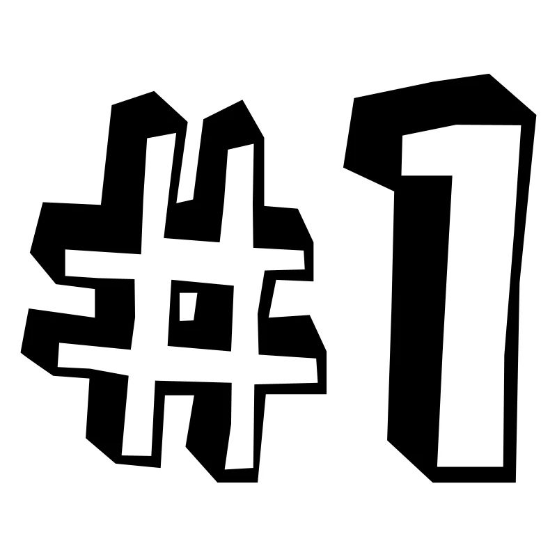 Nummer Eins Erster Platz Sieger