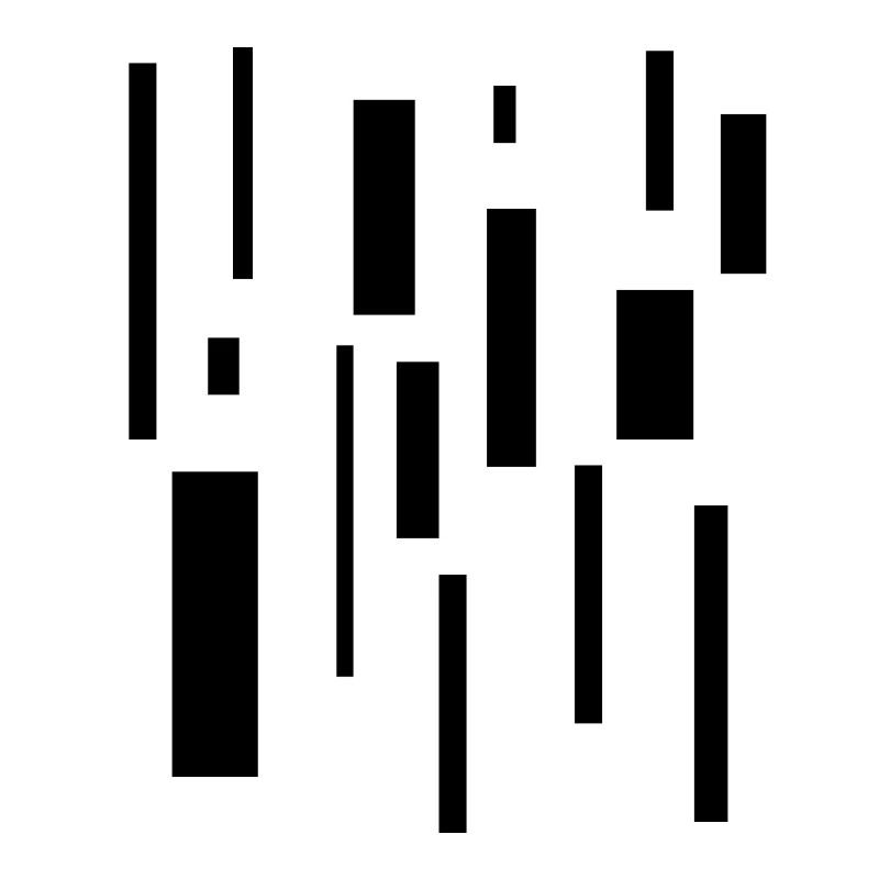 Abstract Rectangle Chaos Geometry Minimalism