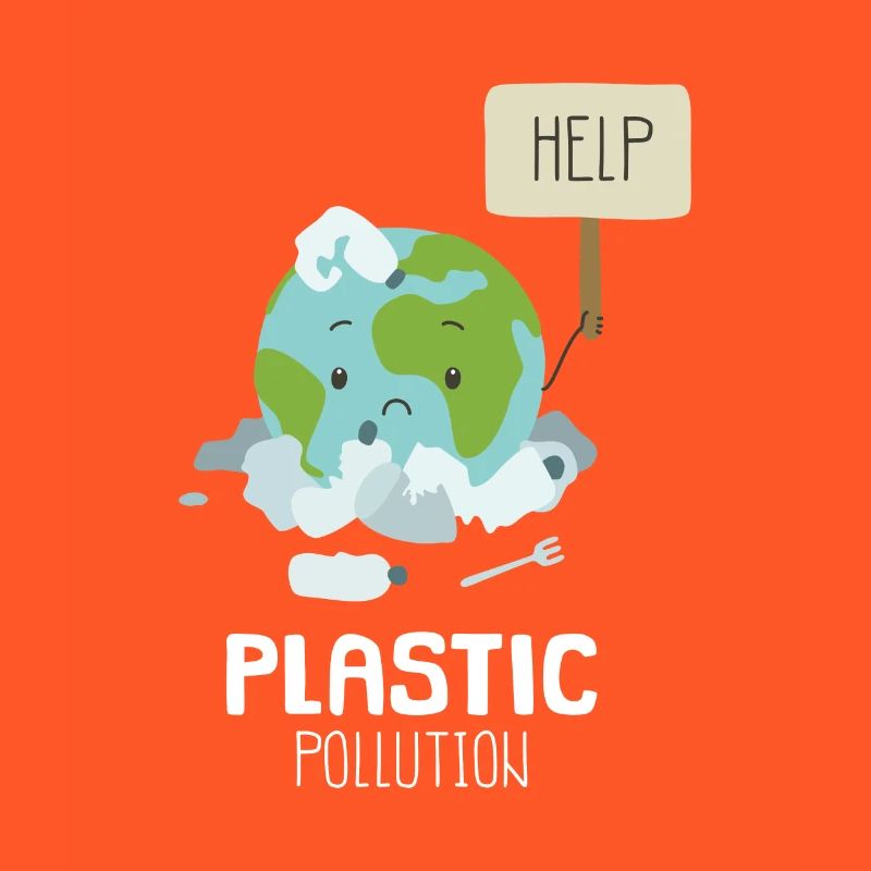 Help Stop Plastic Pollution Environmental Awareness