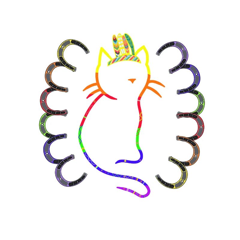 Chat rétro chats Vintage 80s 90s Chaman