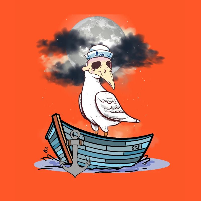 Seagull Seagulls Nature Conservation Pollution