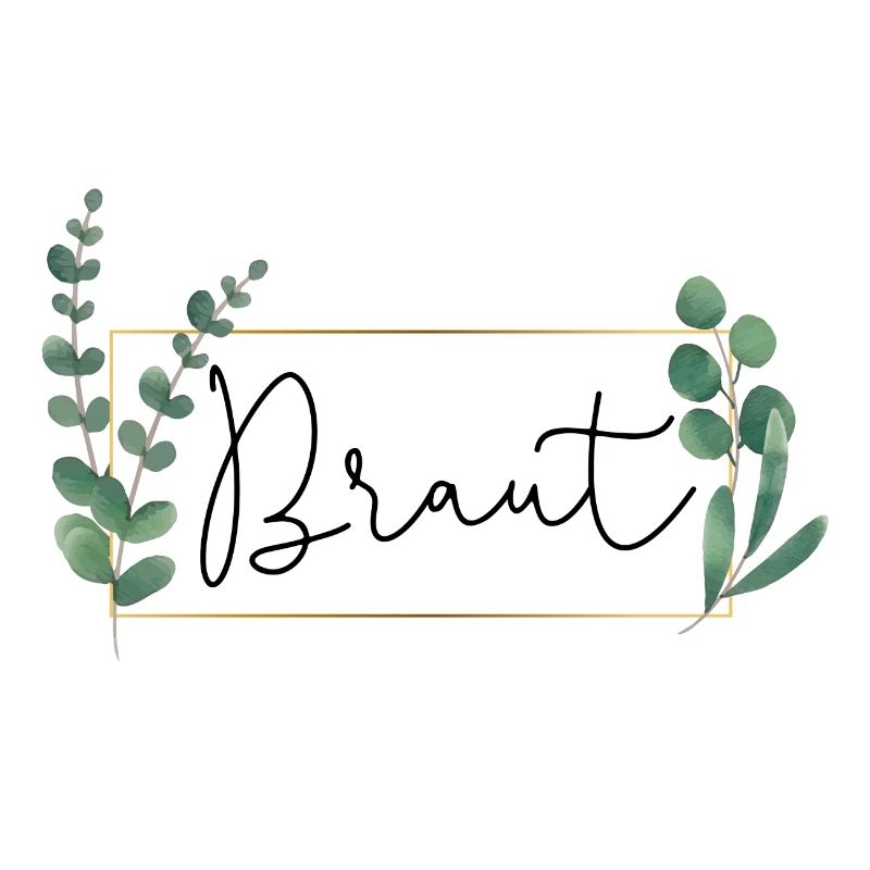 Greenery Eukalyptus Rahmen - Braut