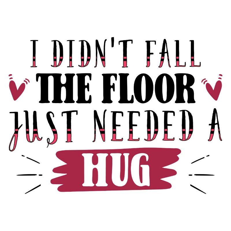 I didn't fall, the floor just needed a hub