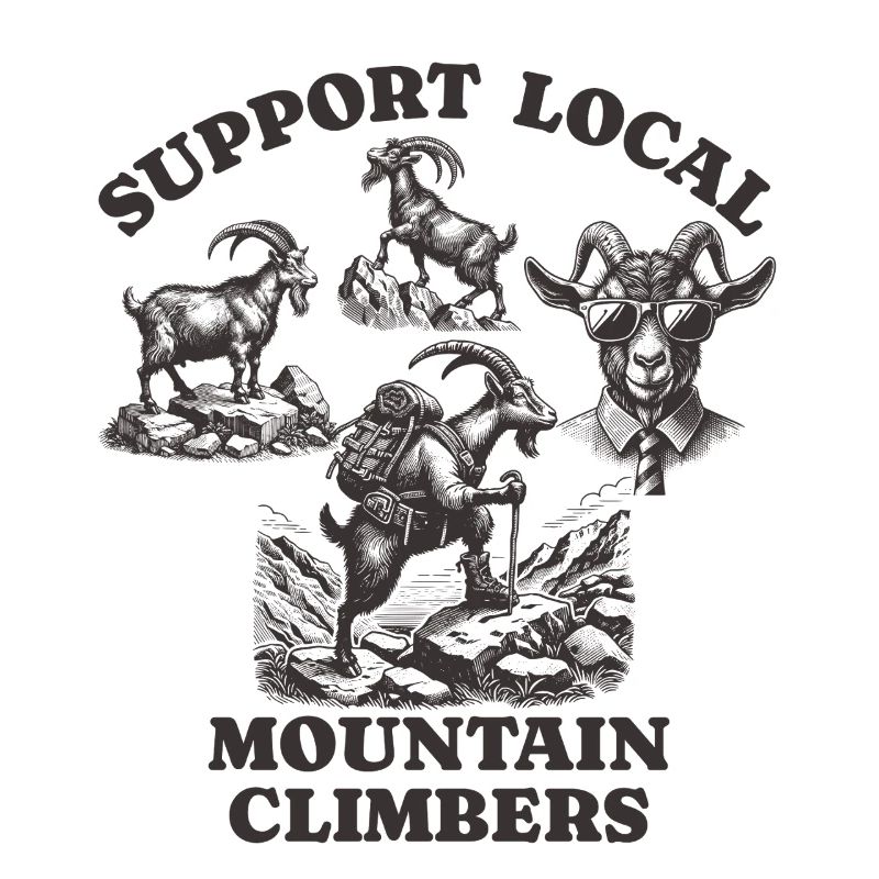 goat Liebe Support Local mountain climbers