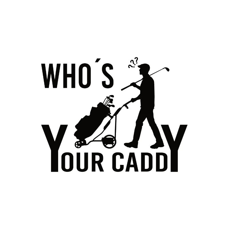 Golf Caddy Spruch lustig