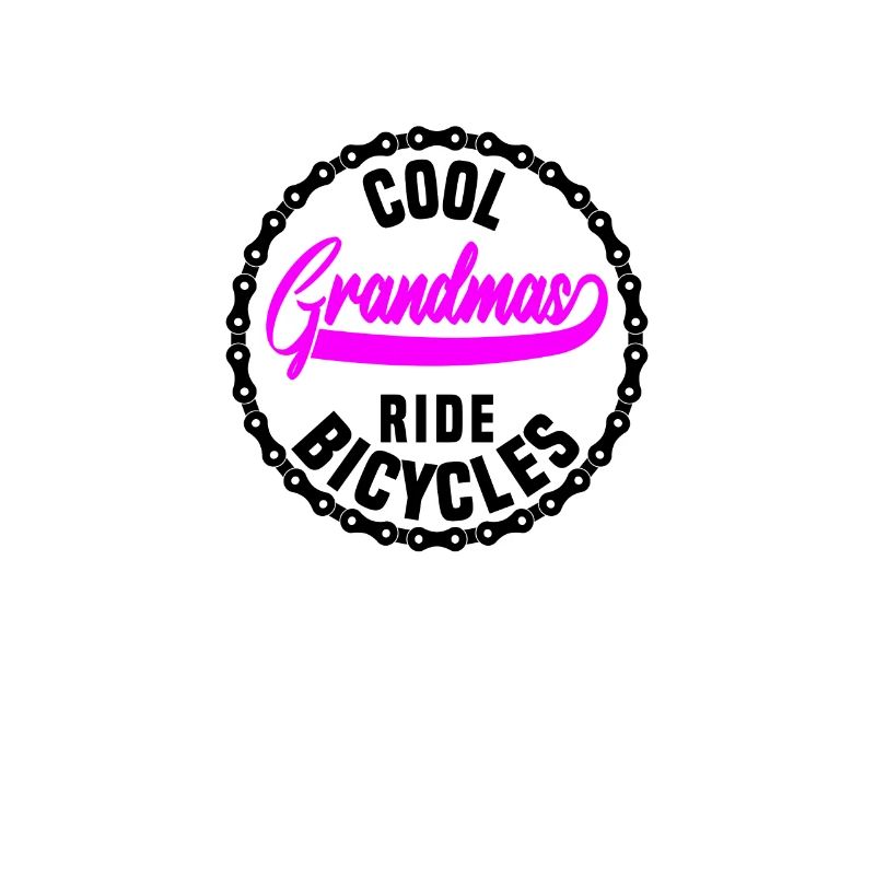 Cool grannies ride bicycles