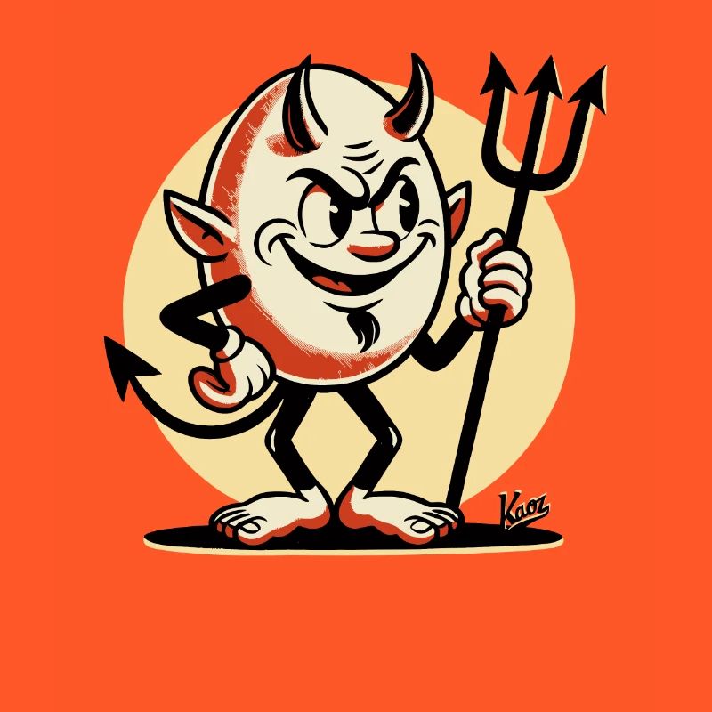 Le diable de l’œuf maléfique