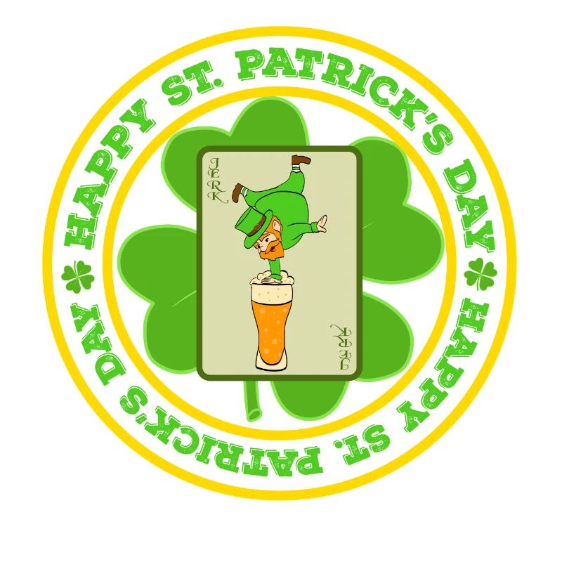 Guys! Have This St. Patrick's Tee Saying "Happy