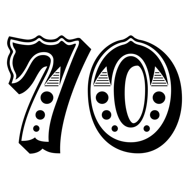70 - Zahl - Nummer