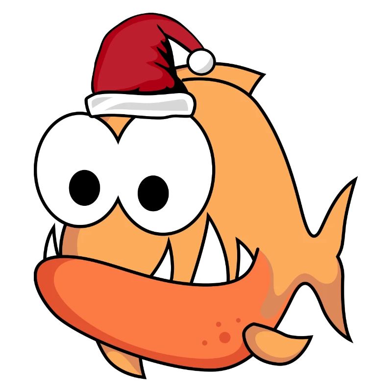Piranha Bande dessinée de Noël