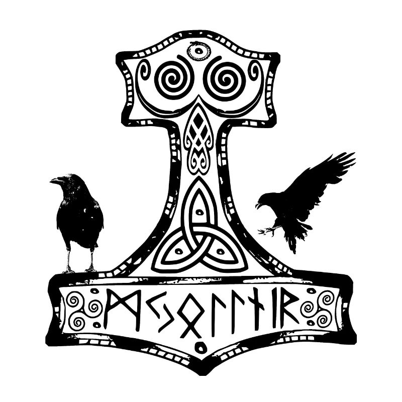 hammer thor ravens