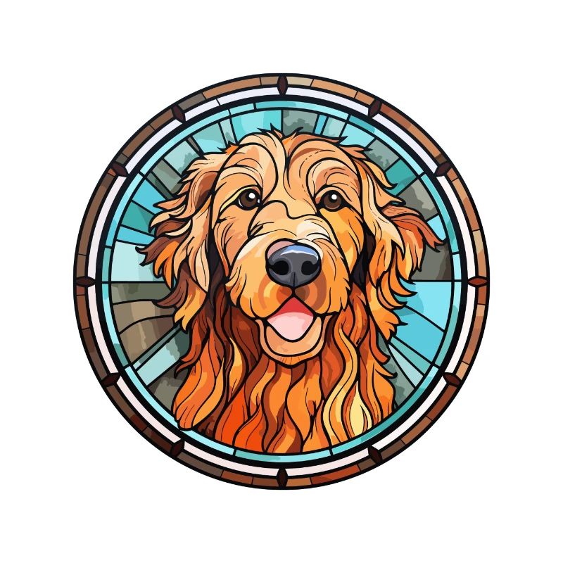 Fauve de Bretagne Hunderasse Buntglas Bunt