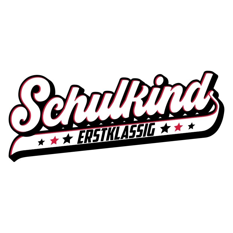 Schulkind Erstklassig | Farben änderbar