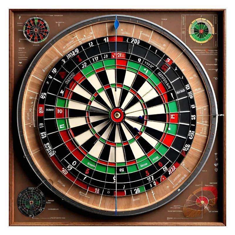 Anatomie d'un jeu de fléchettes