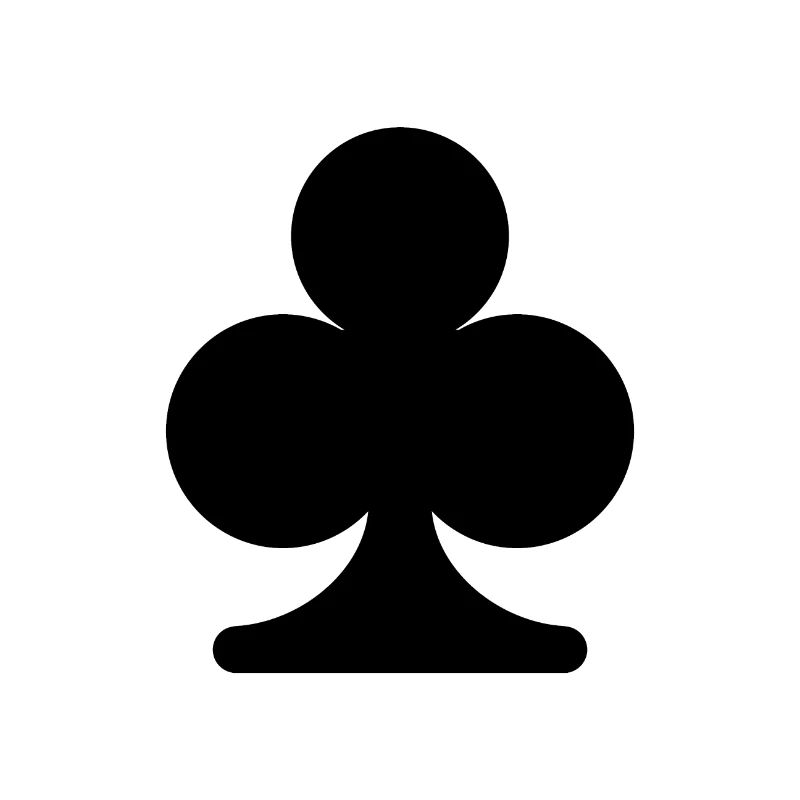 Trèfle Jeu de Carte