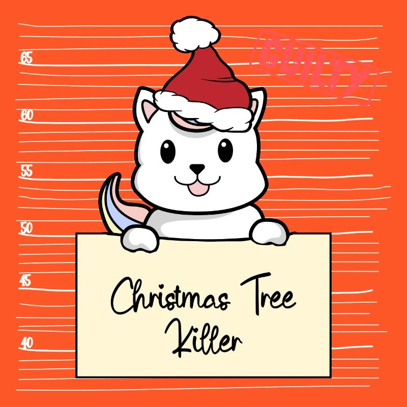 Weihnachtsbaum Umschubser Einhorn Katze