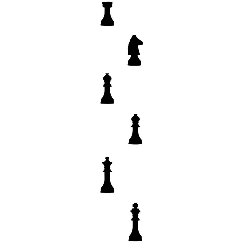 Schach König Dame