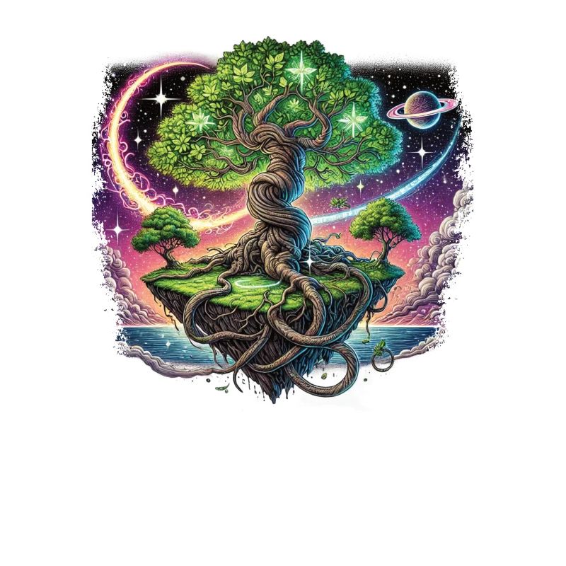 Der Kosmos Mit Unserem „space Tree“-design